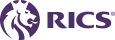 RICS logo featuring a purple horse, symbolizing professionalism in the real estate and construction sectors.